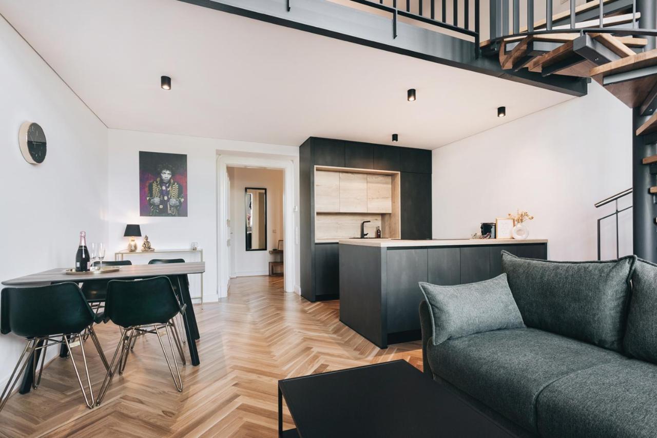 Tip! Modernes 90 Qm City-Apartment Mit Stil & Komfort In Toplage Дрезден Экстерьер фото